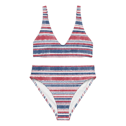 Marine Stripe nautical bikini