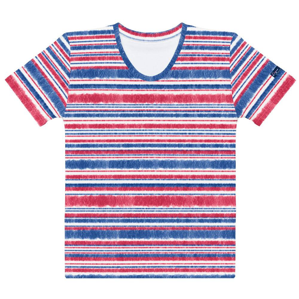 Marine Stripe shirt women nautical style