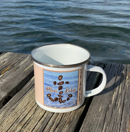 Merimuki Merikahvi maitokahvin värinen