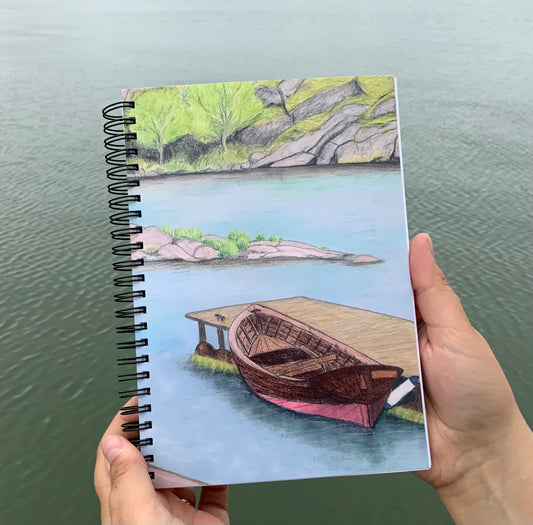 Merellinen muistikirja puuvene