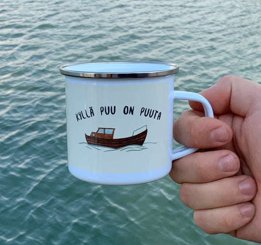 Puuvenemuki "Kyllä puu on puuta"