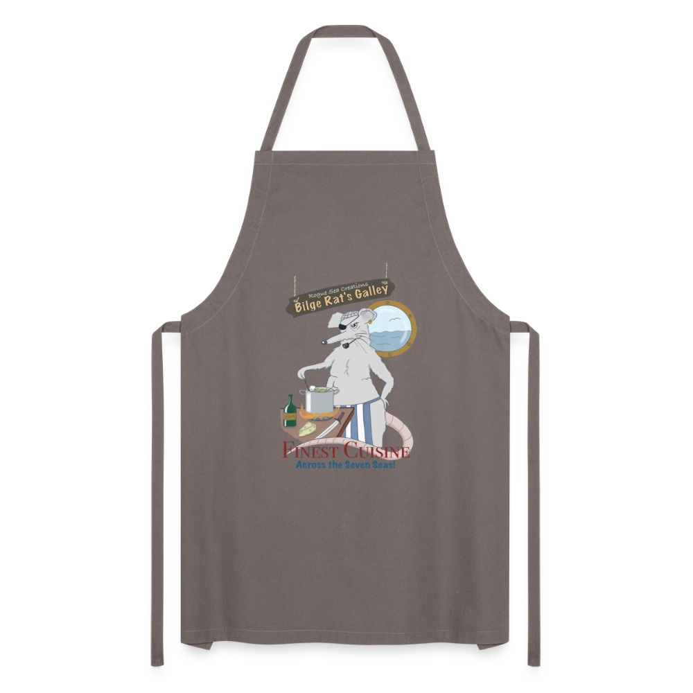 Bilge Rat's Galley apron - grey