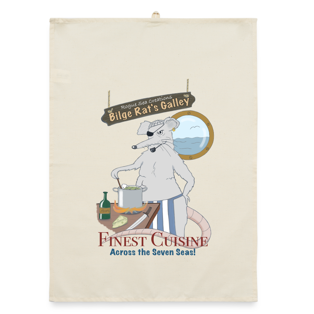 Bilge Rat's Galley kitchen towel - nature