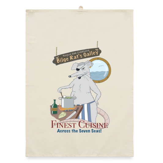 Bilge Rat's Galley kitchen towel - nature