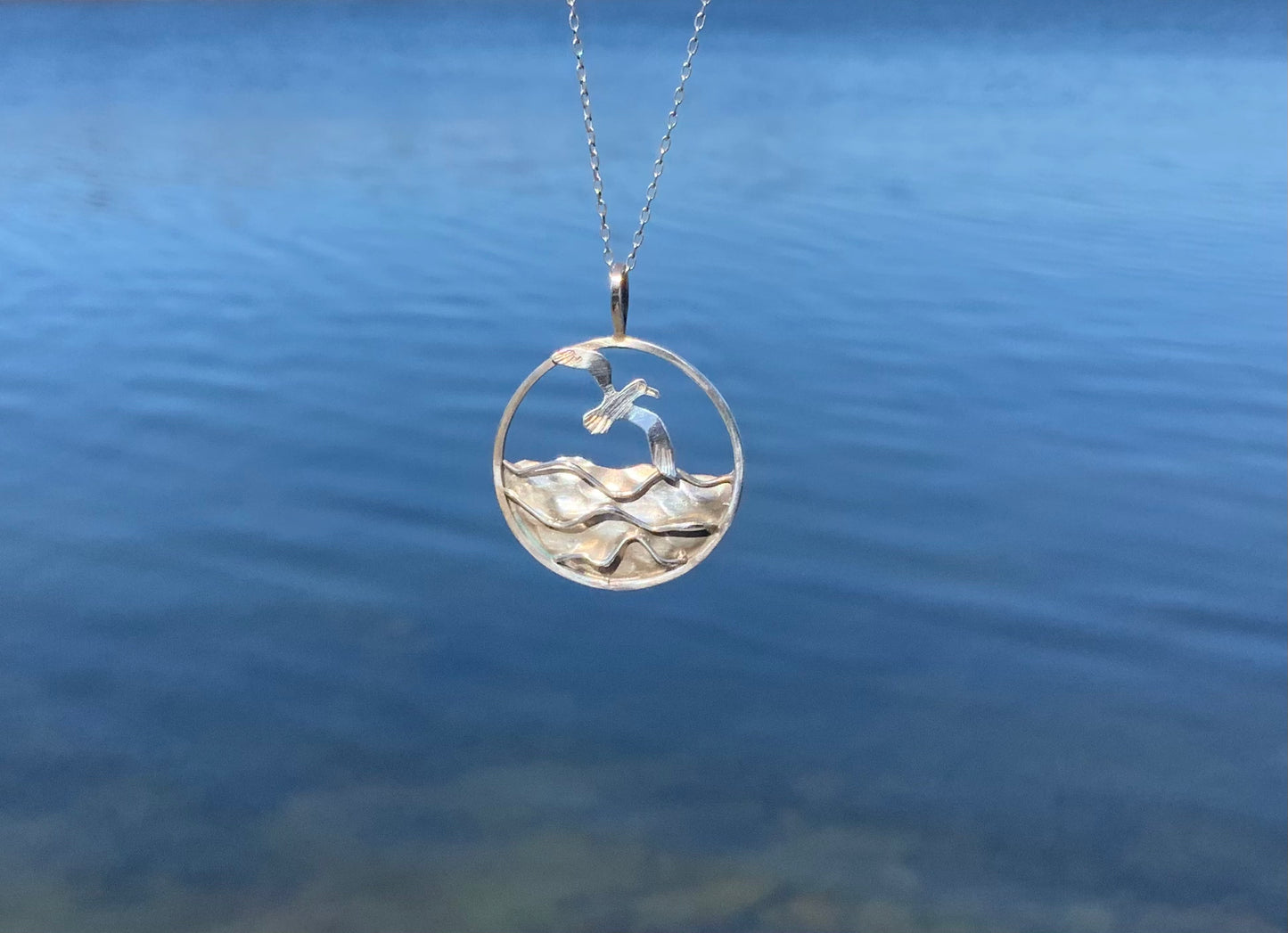 Seabird pendant Spirit of Albatross
