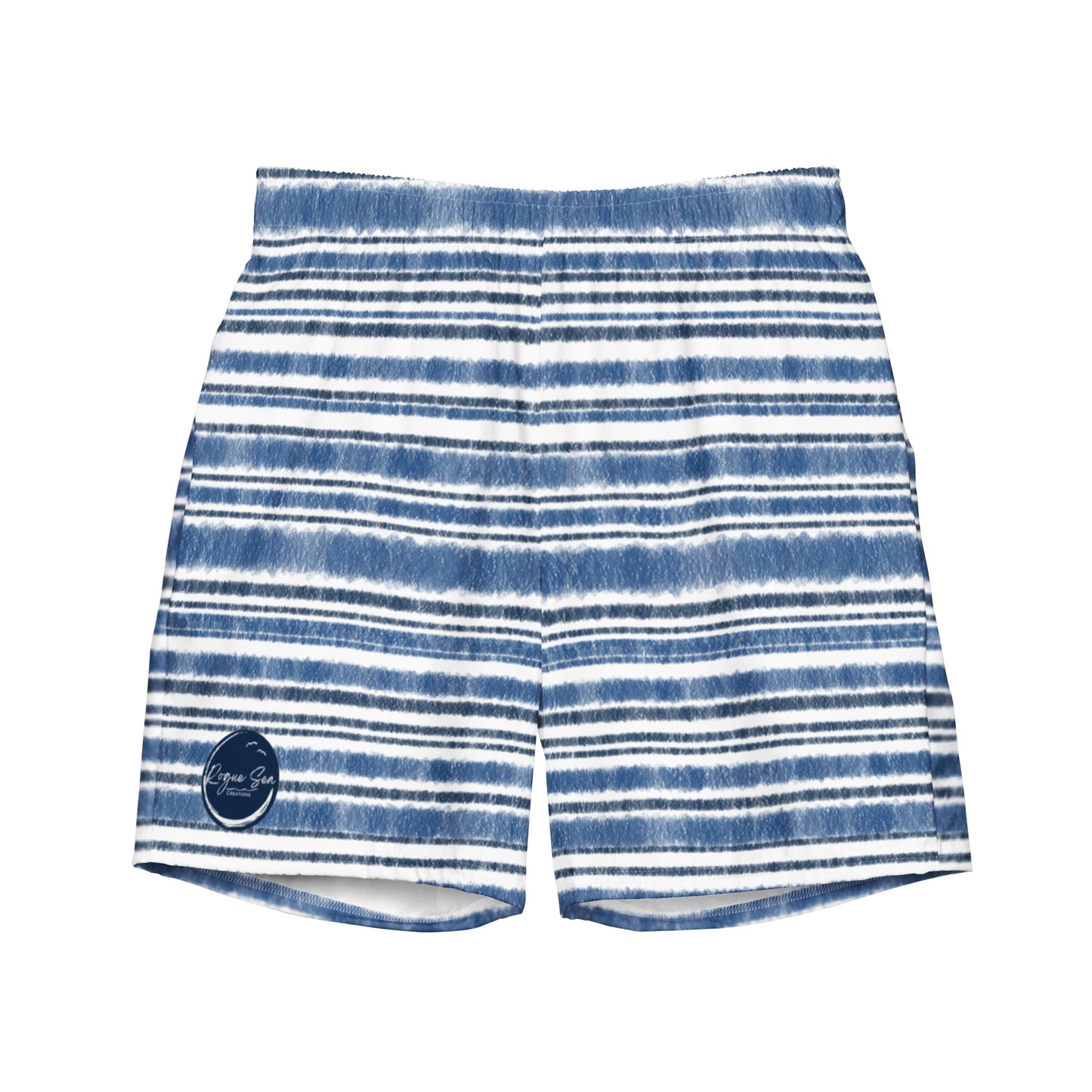 Nautical swim shorts Blue Marine Stripe