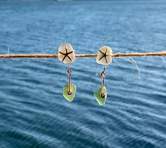 Sea themed earrings