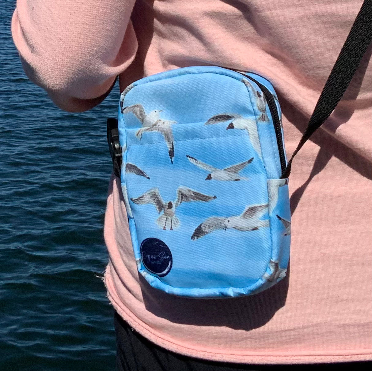 Coastal crossbody bag Seagulls