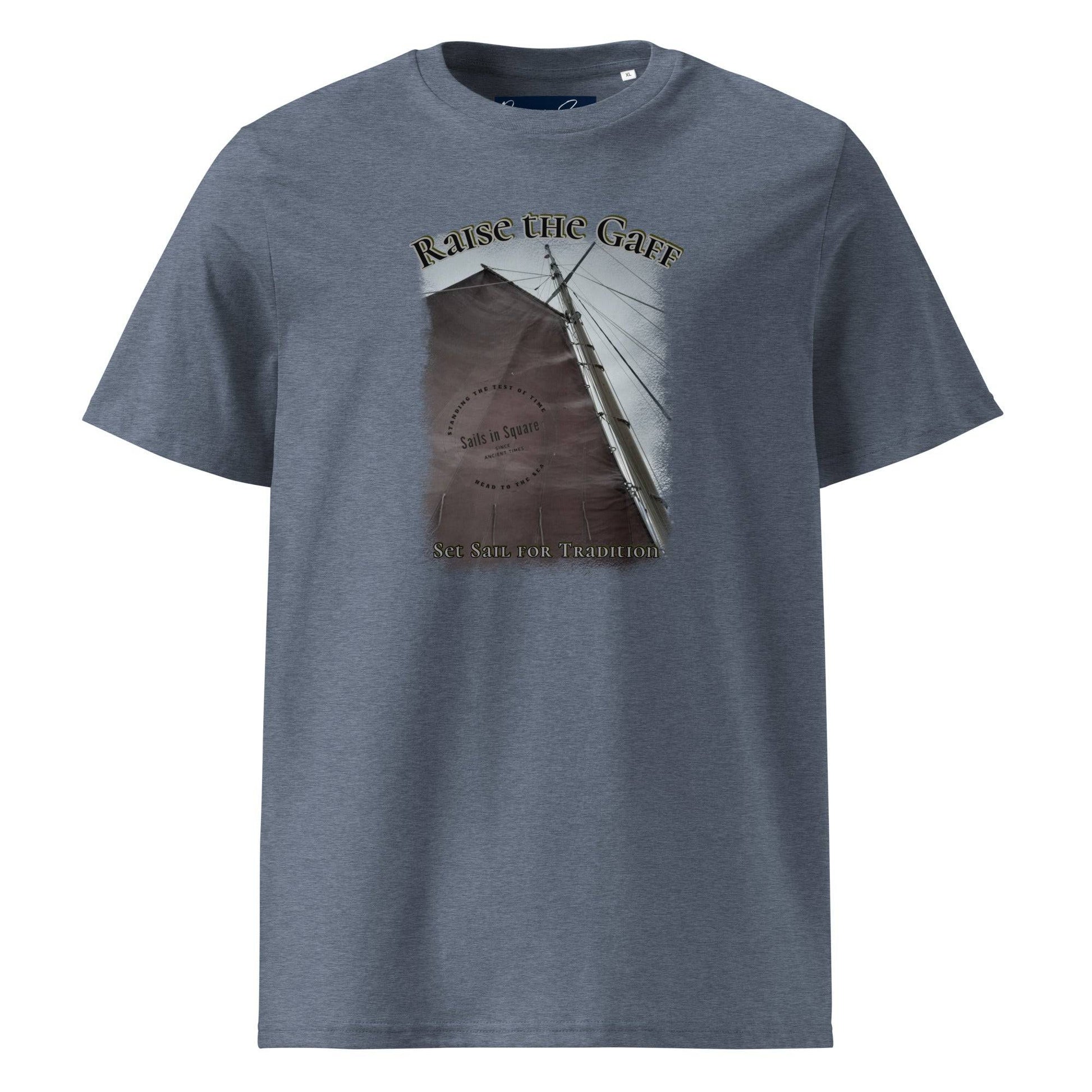 Gaff sail shirt blue