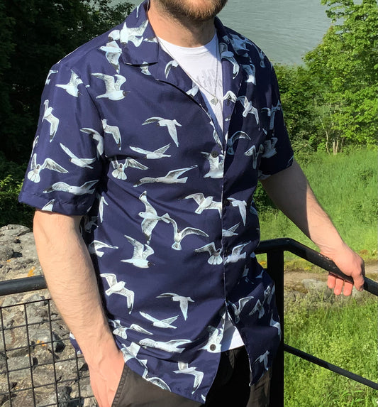 Seagull button shirt