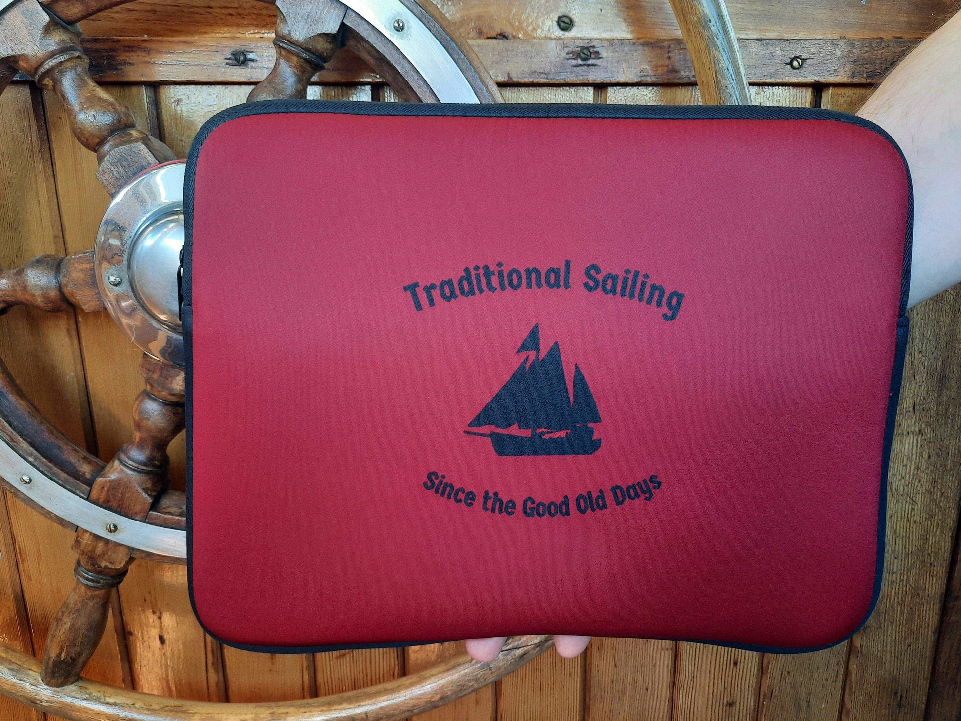 Soft case for laptop or tablet, Traditional Sailing