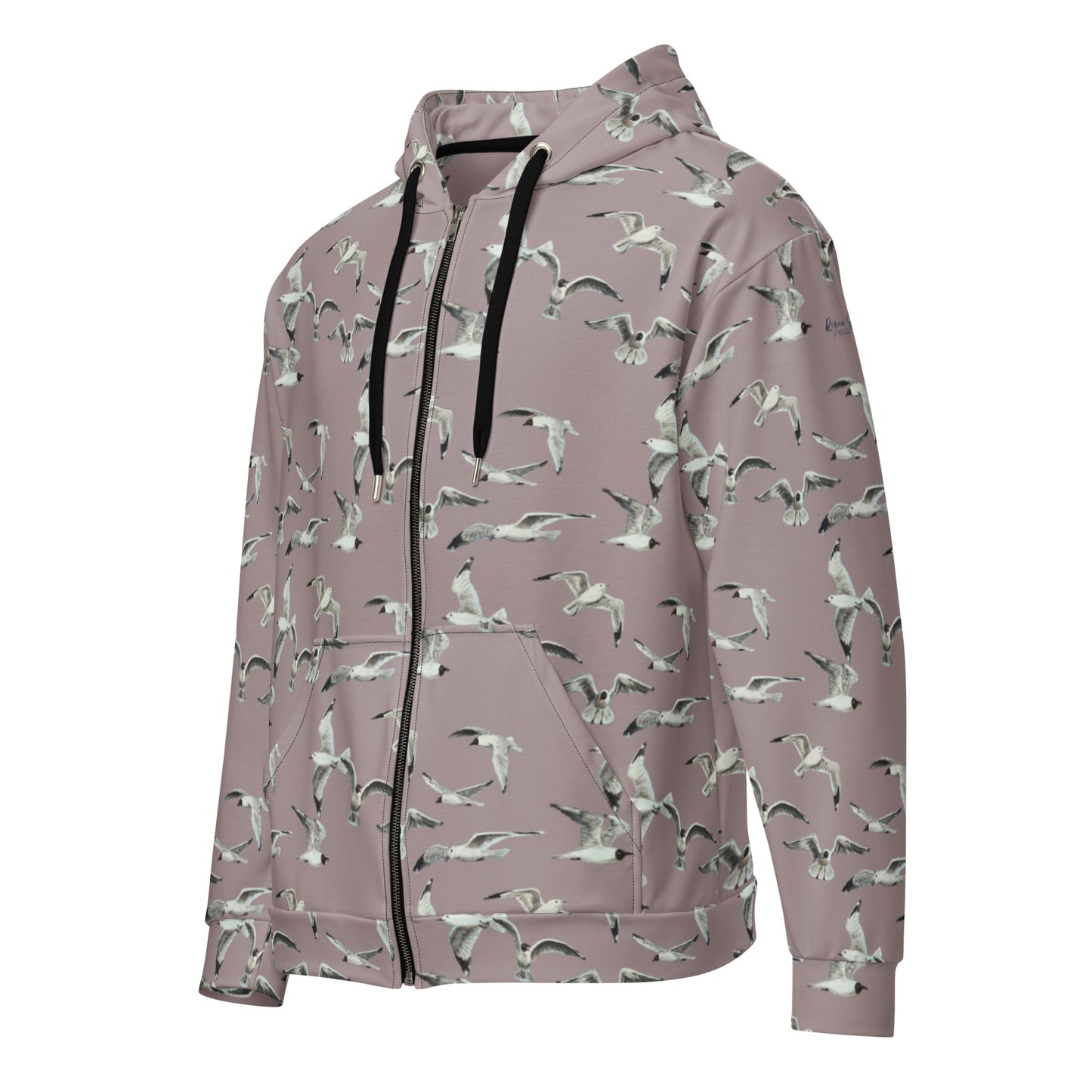 Flying Seagulls zip hoodie