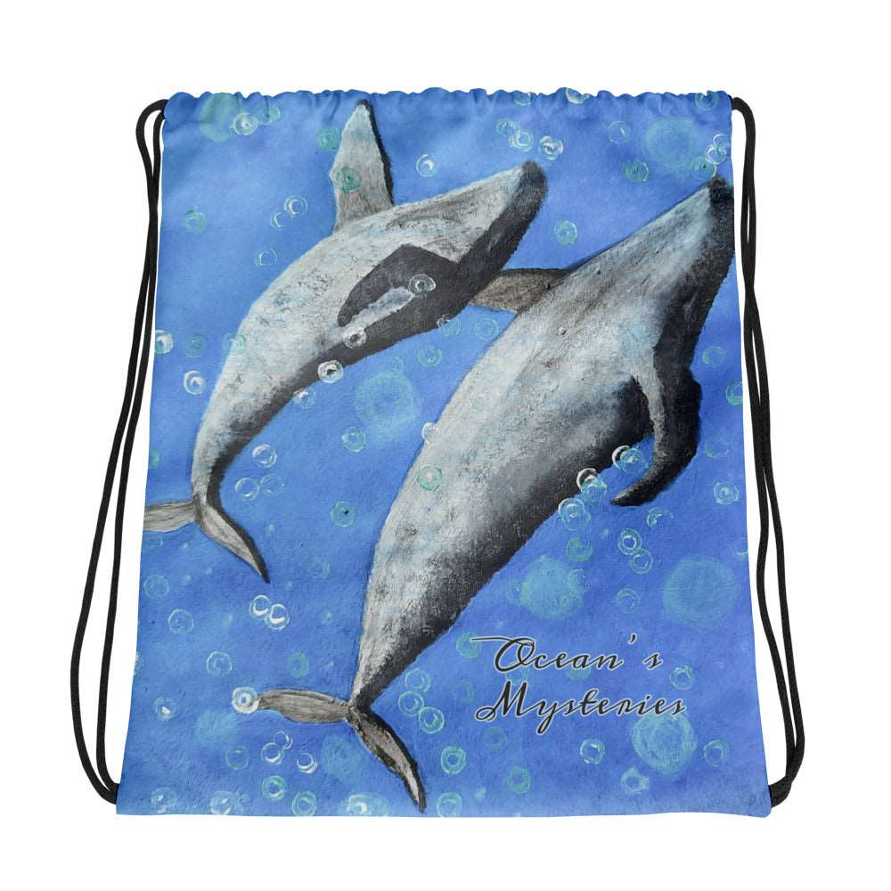 Nautical Whale bag ocean