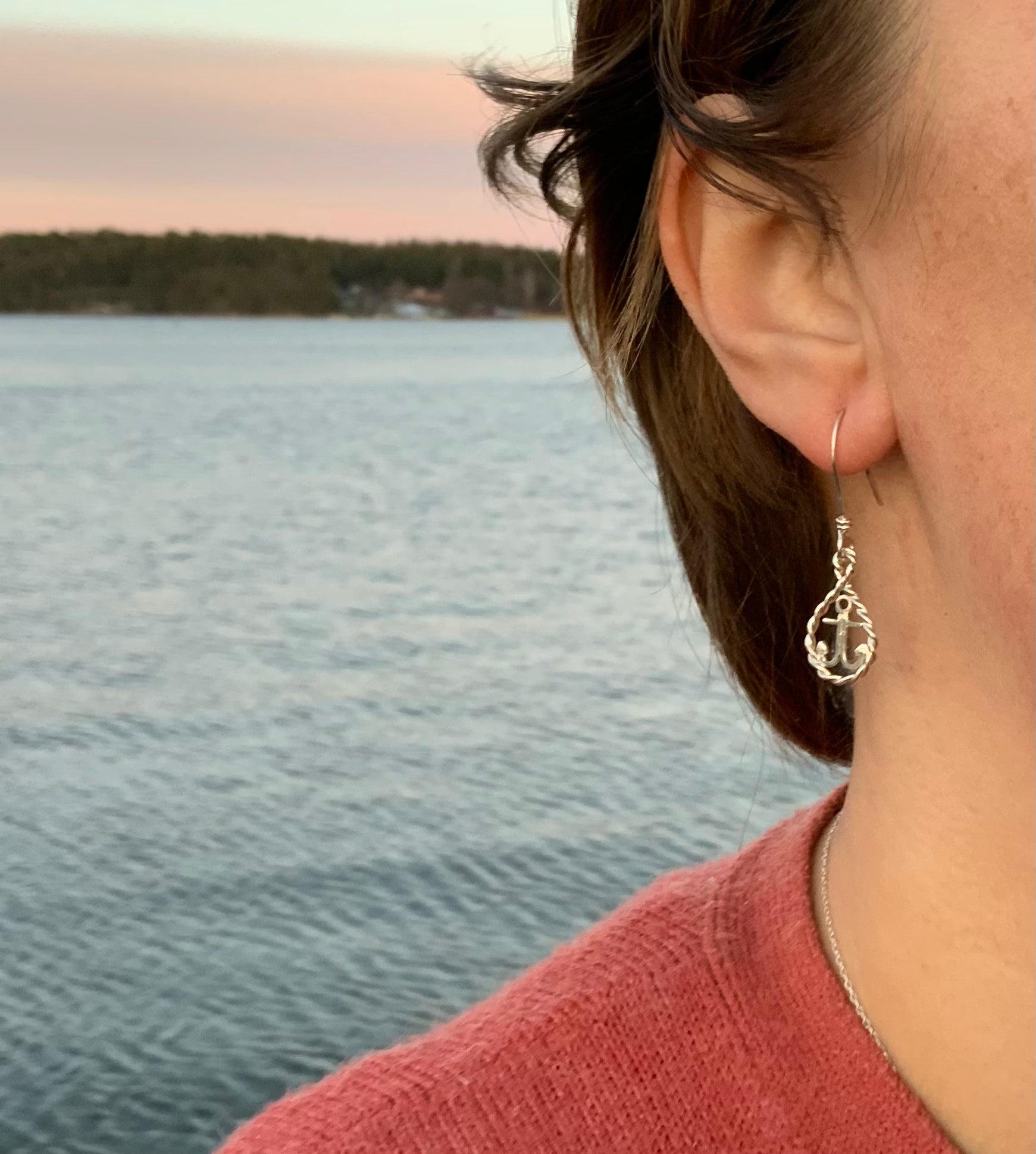 Nautical Anchor earrings EU