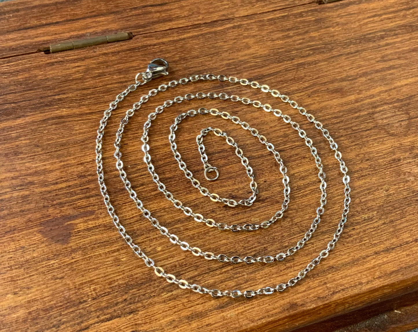 Stainless steel chain, 60 cm