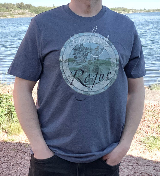 "Sailing Rogue" organic t-shirt