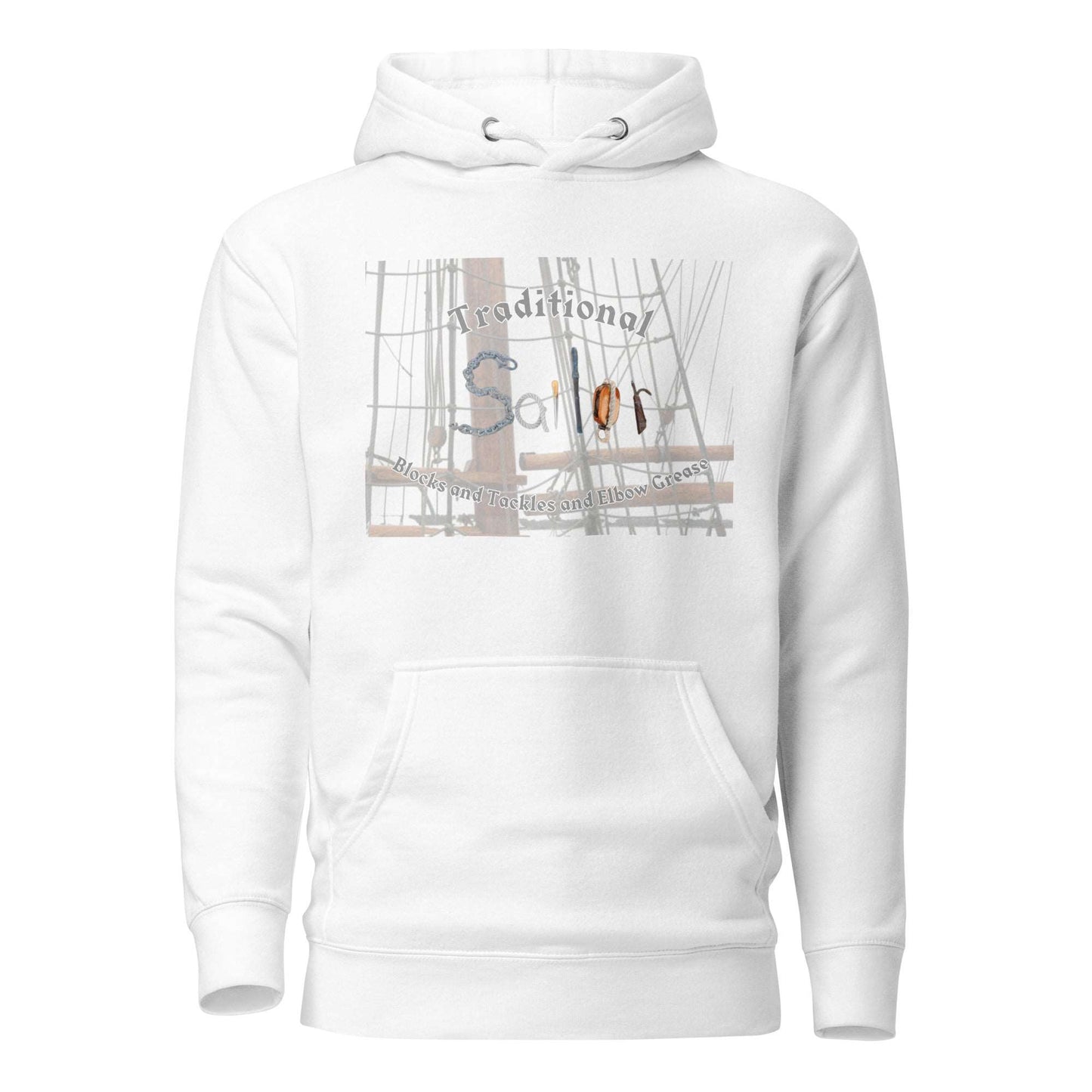 Traditional sailor tall ship hoodie