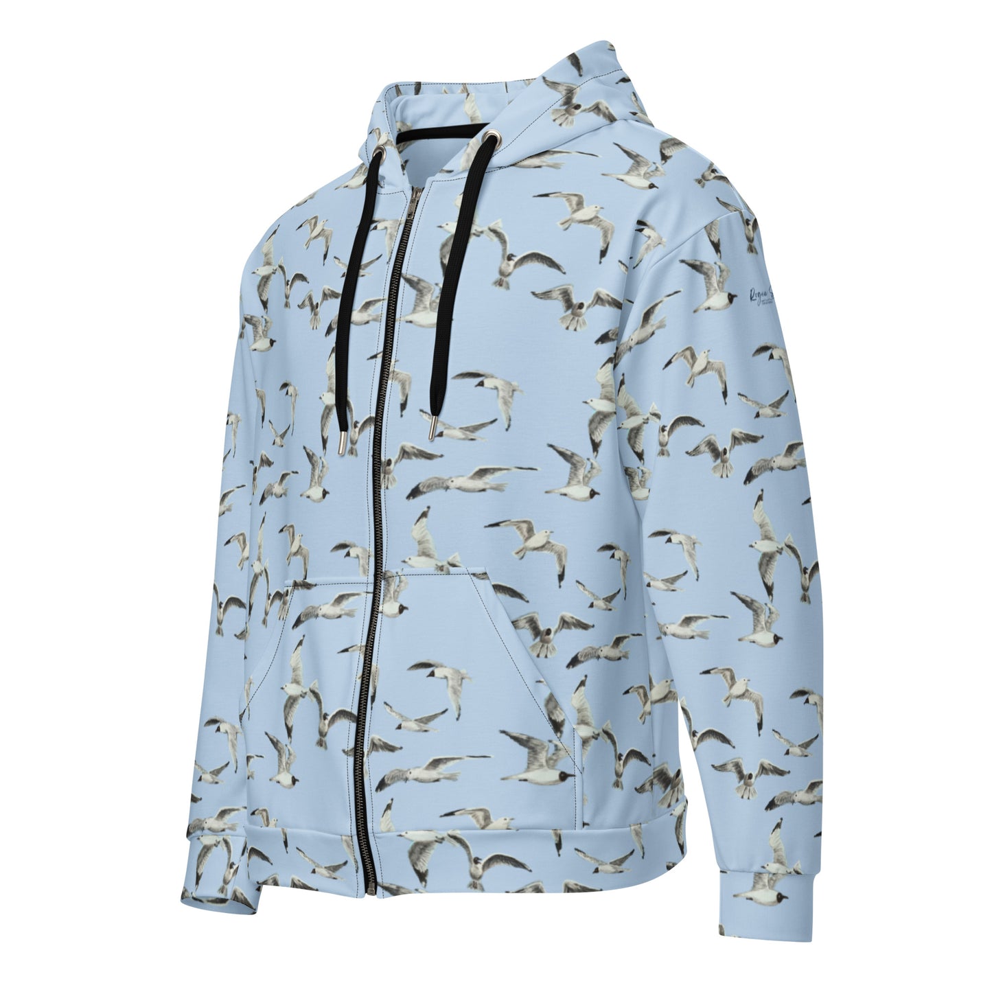 Flying Seagulls zip hoodie