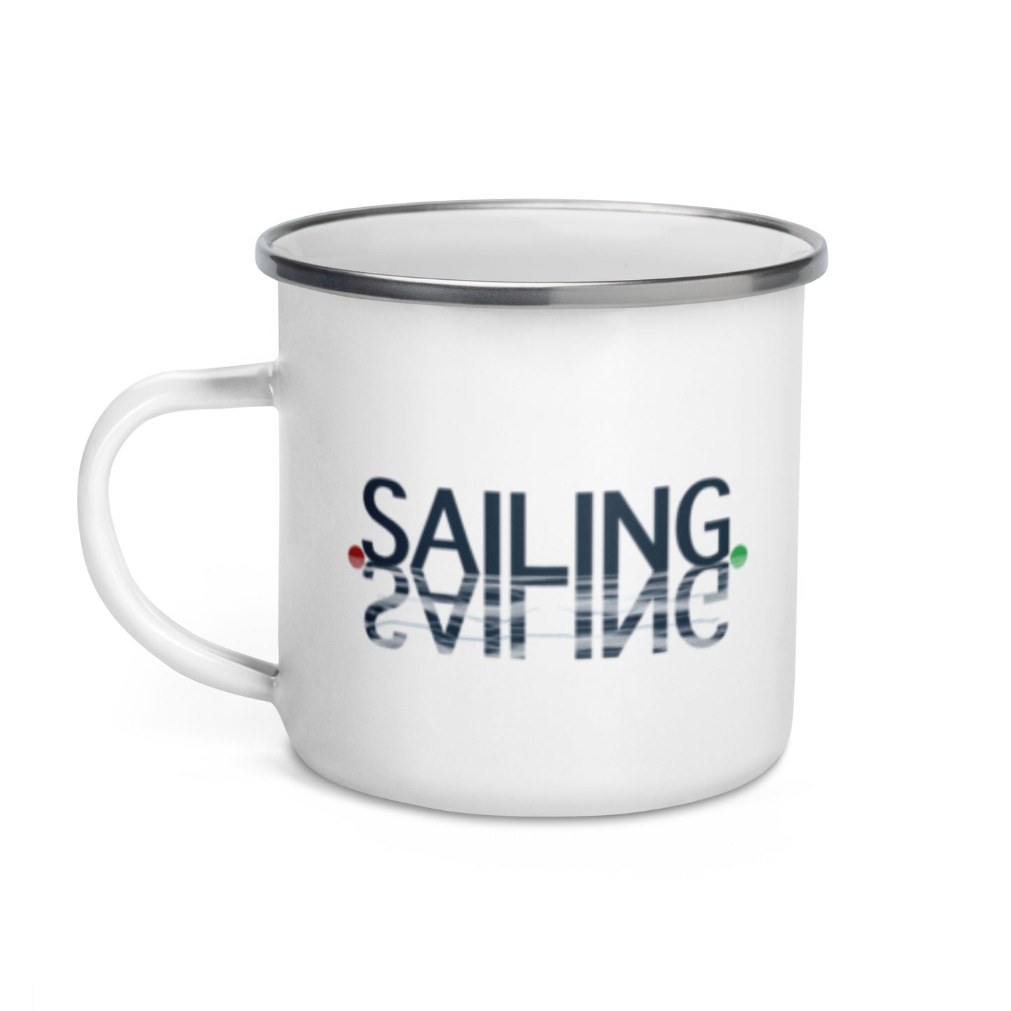 Sailing mug with port and starboard colours