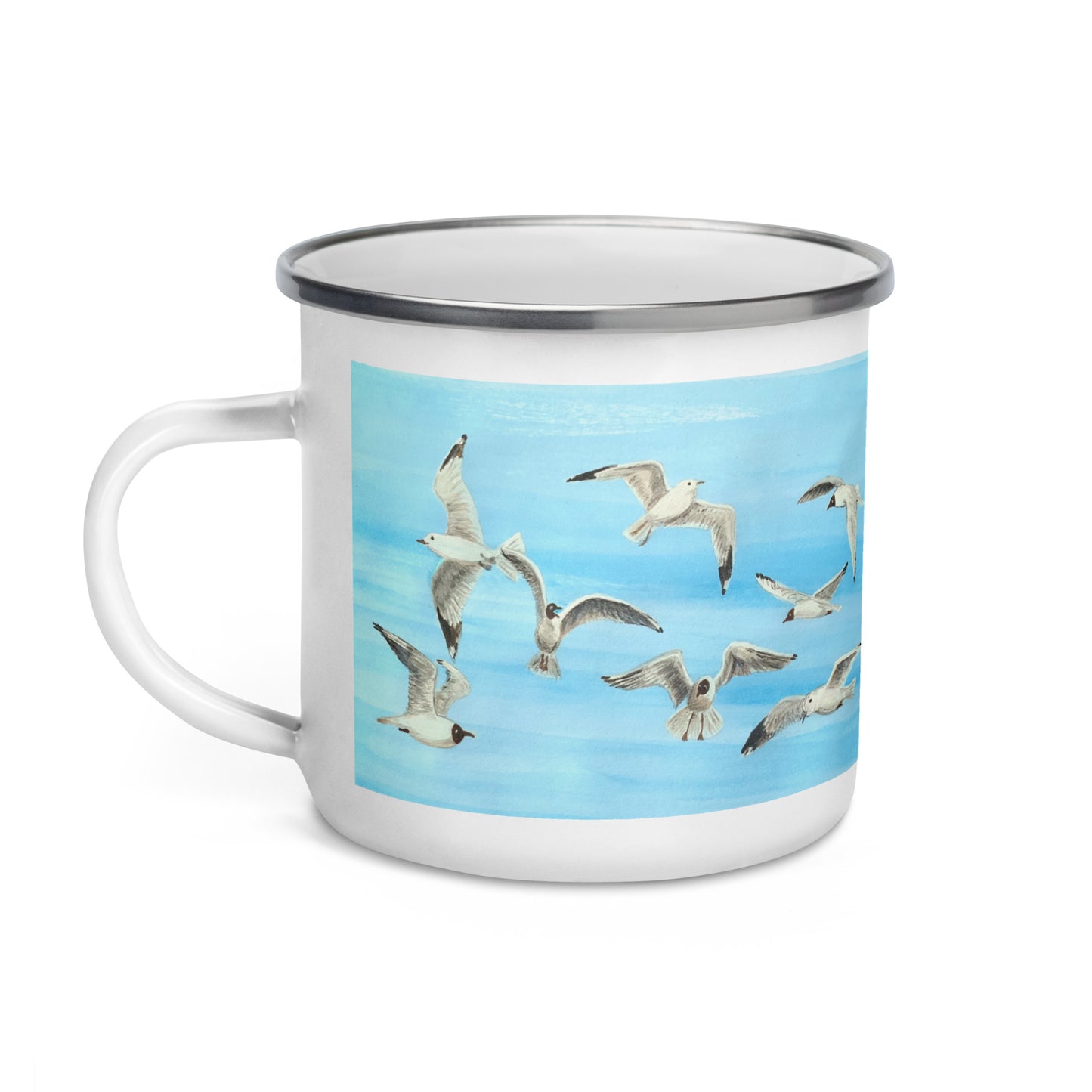 Flying Seagulls mug