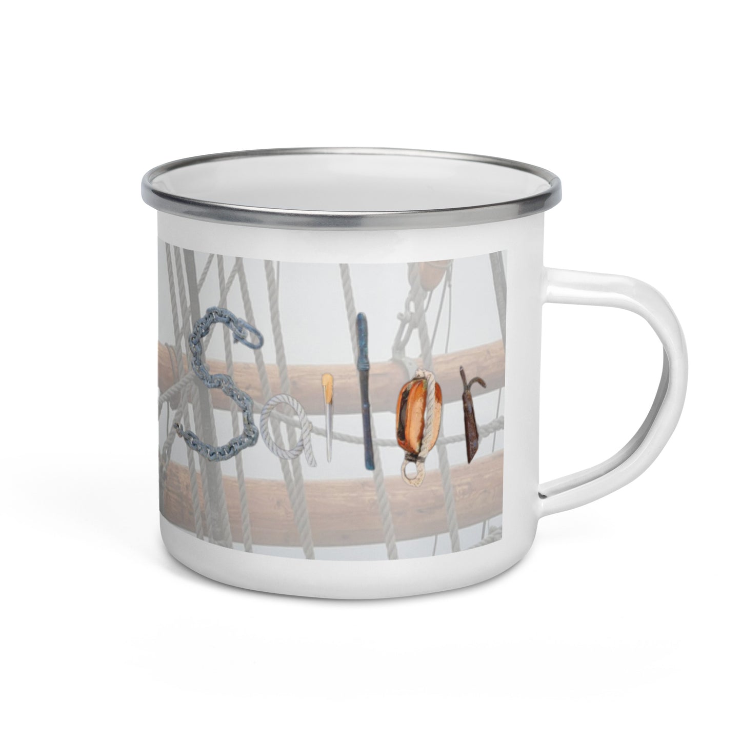 Sailor mug enamel