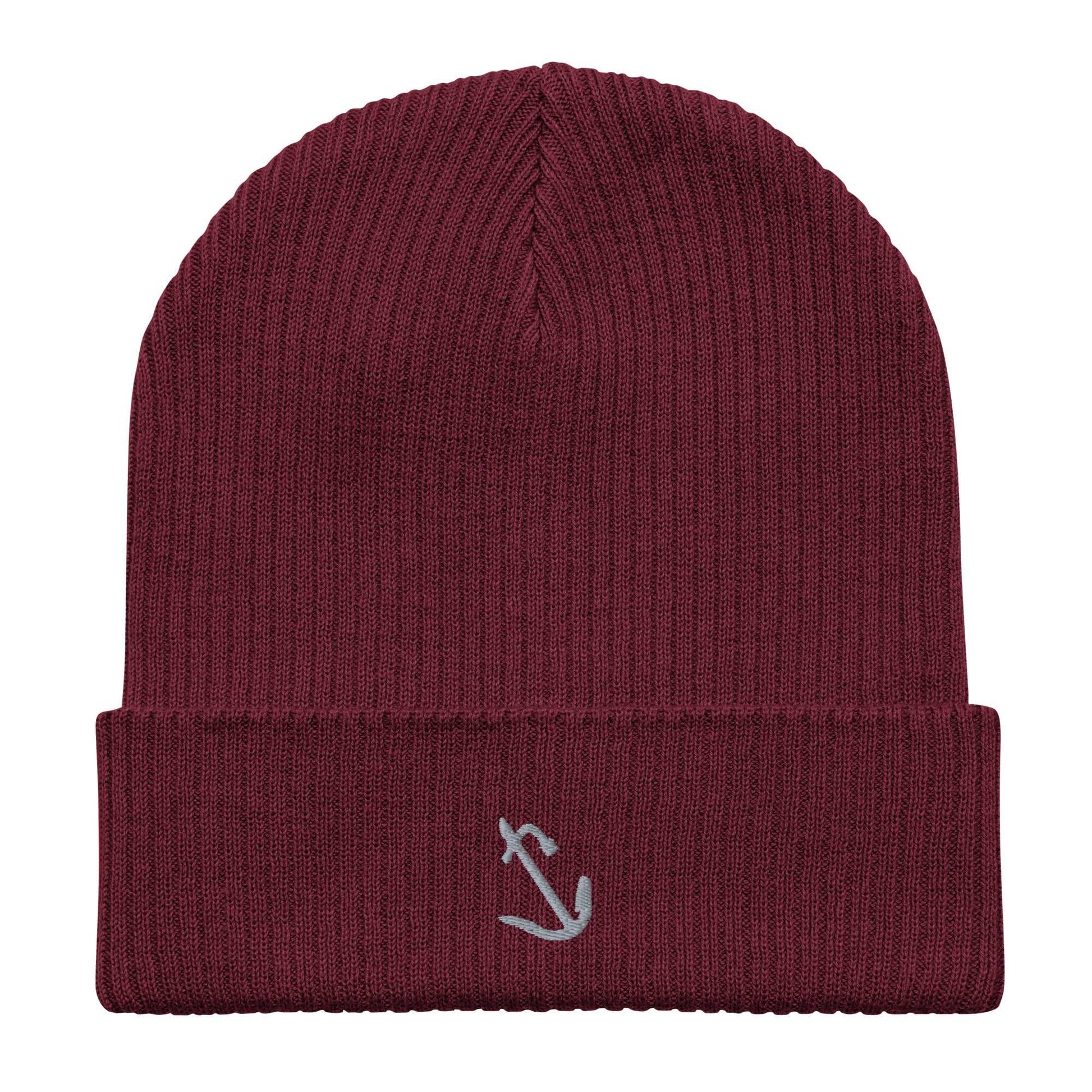 Organic beanie Fisherman's Anchor