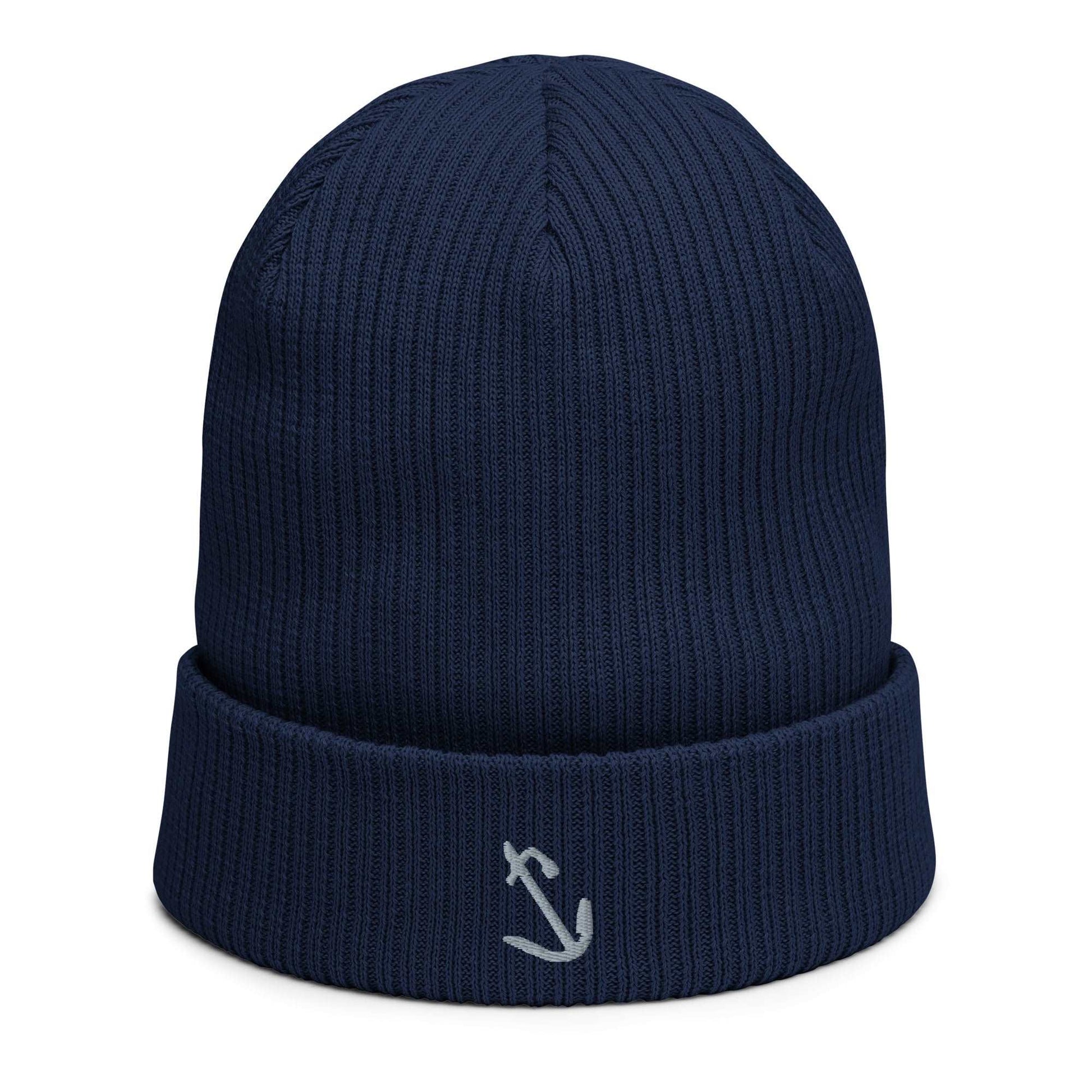 Nautical beanie anchor