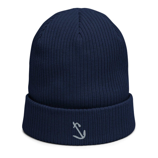 Nautical beanie anchor