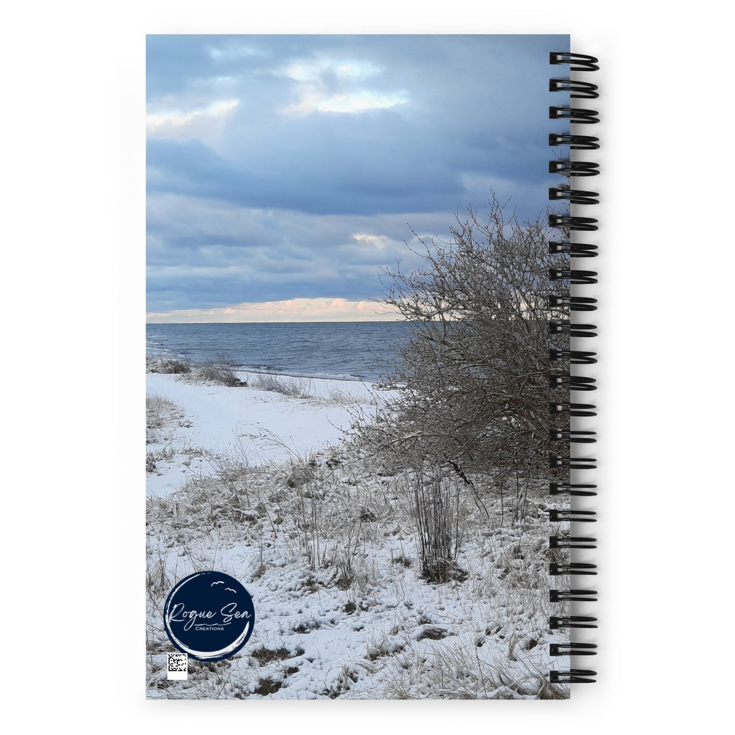 Wintery Seaside notebook