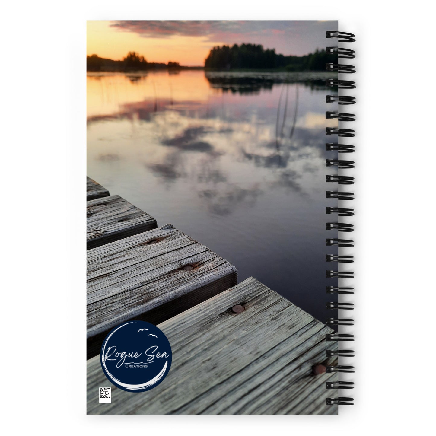 Lakeside Sunset notebook