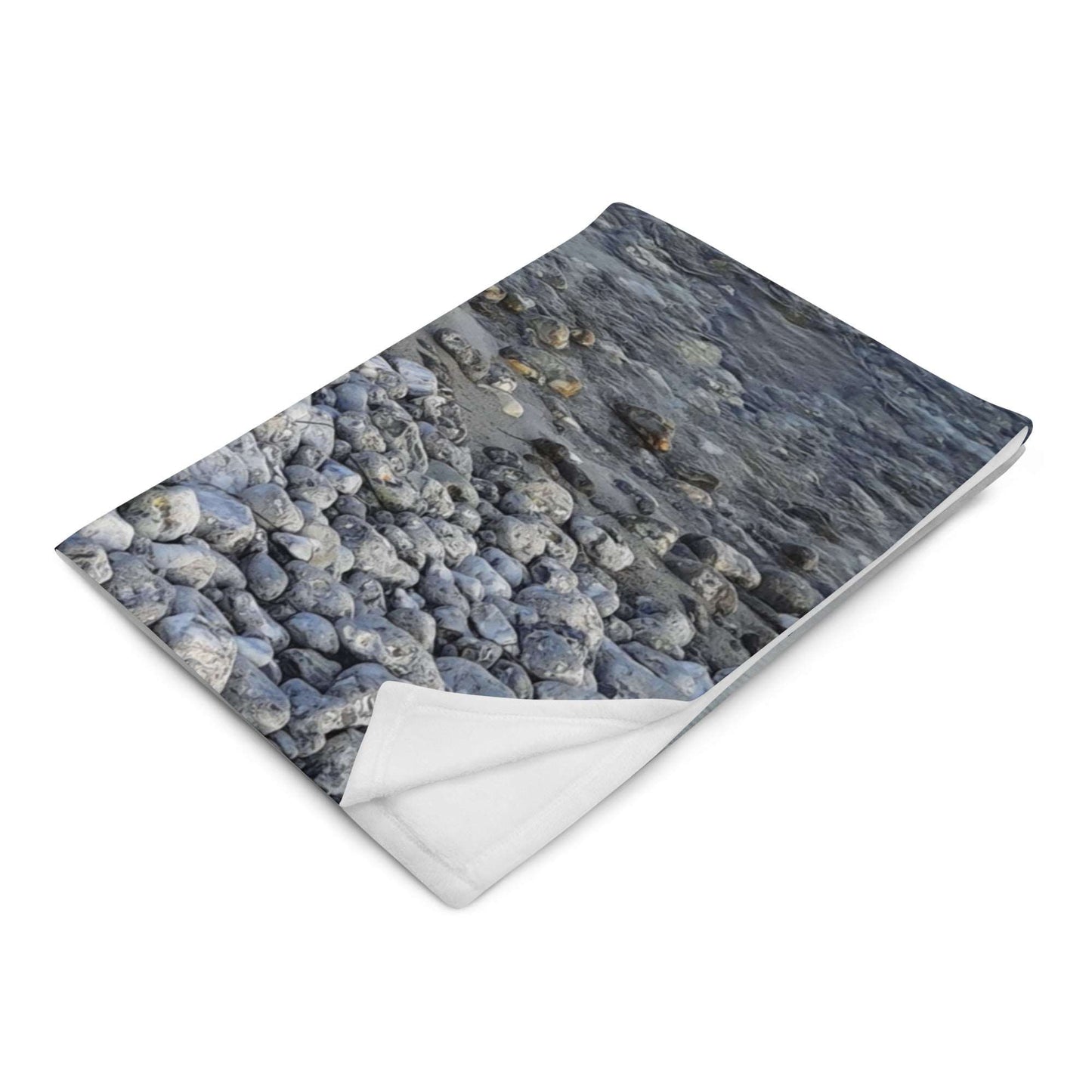 Throw Blanket Shore Stones